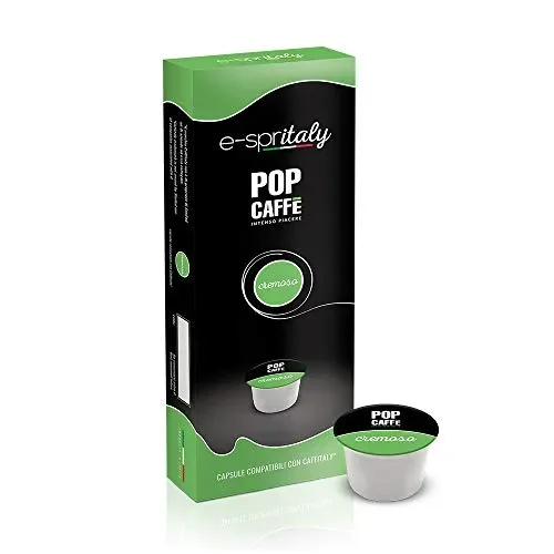 100 CAPSULE POP CAFFE’ E-SPRITALY COMPATIBILI CAFFITALY MISCELA 2 CREMOSO Online ora