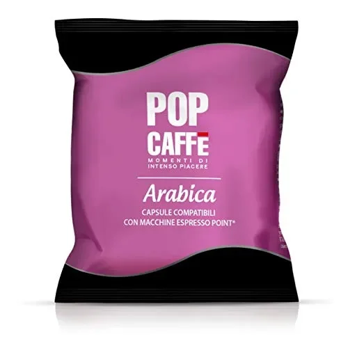 100 CAPSULE POP CAFFE’ MIX COMPATIBILI LAVAZZA ESPRESSO POINT DECISO INTENSO… - immagine 2