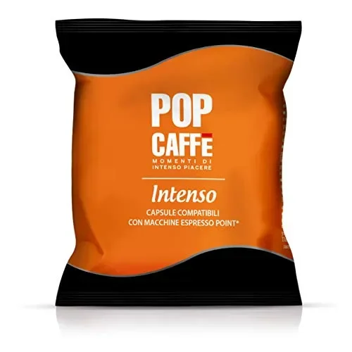 100 CAPSULE POP CAFFE’ MIX COMPATIBILI LAVAZZA ESPRESSO POINT DECISO INTENSO… - immagine 3
