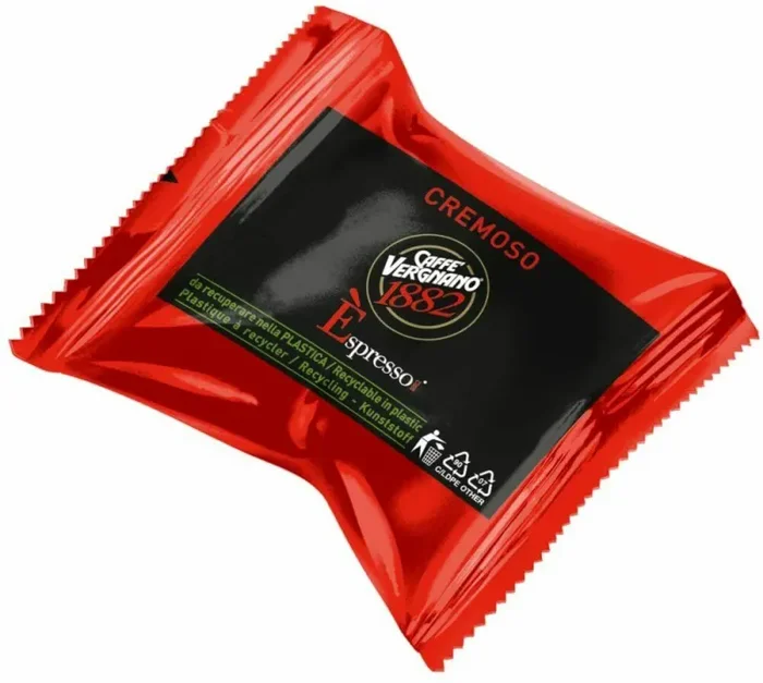 100 x Capsule compatibili per Nespresso, Caffè Vergnano 1882, Espresso cremoso - immagine 3