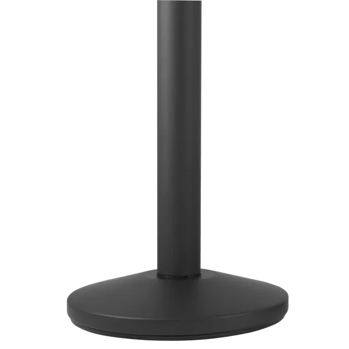 2 Colonnine Tendinastro 3 metri in Metallo Nero Opaco Ø36×101 cm Nastro Verde - immagine 3