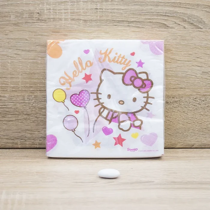 20 Tovaglioli Festa Tema Hello Kitty Sconti