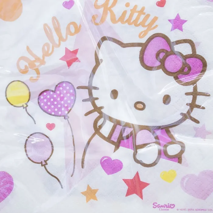 20 Tovaglioli Festa Tema Hello Kitty Sconti - immagine 2