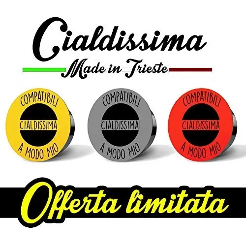 200 CAPSULE Caffè Cialdissima compatibili LAVAZZA A MODO MIO! LINEA ESPRESSO…