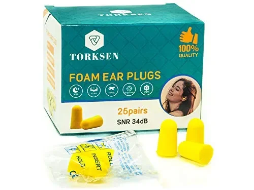 (25paia) Tappi Orecchie Per Dormire Riutilizzabili Torksen 34db per…