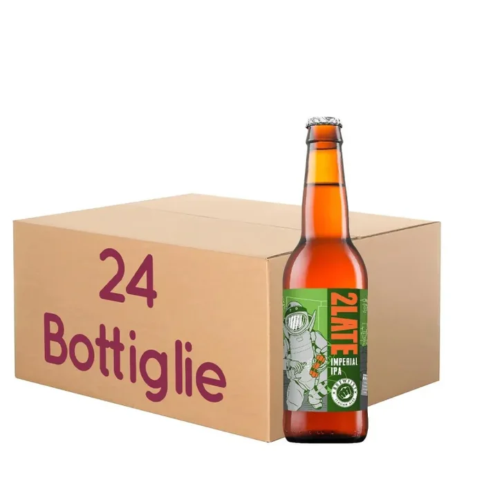 2Late Brewfist – Imperial IPA – BOTT. 33 Cl KIT 24