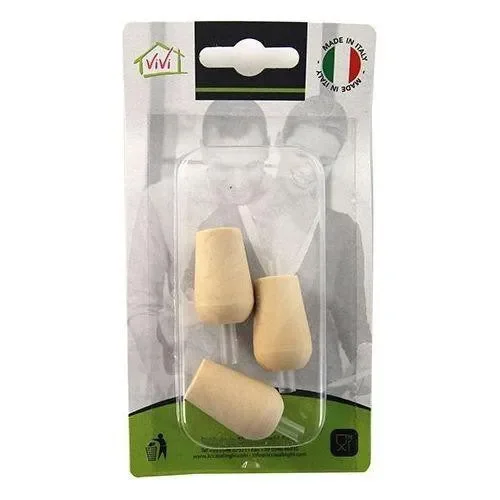 3 Tappi Dosatori in legno Vivi 3C-EPL390V91