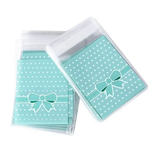 (8*10cm + 3cm) 200pz Sacchetti Plastica Piccoli Sacchettini Bustine…