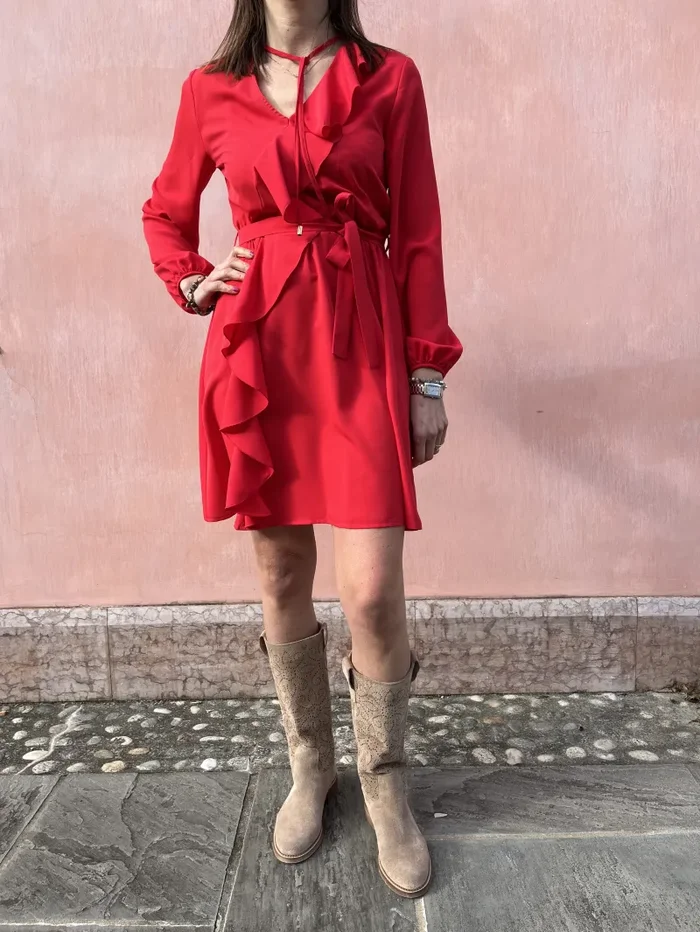 ABITO CORTO CON ROUGE - immagine 2