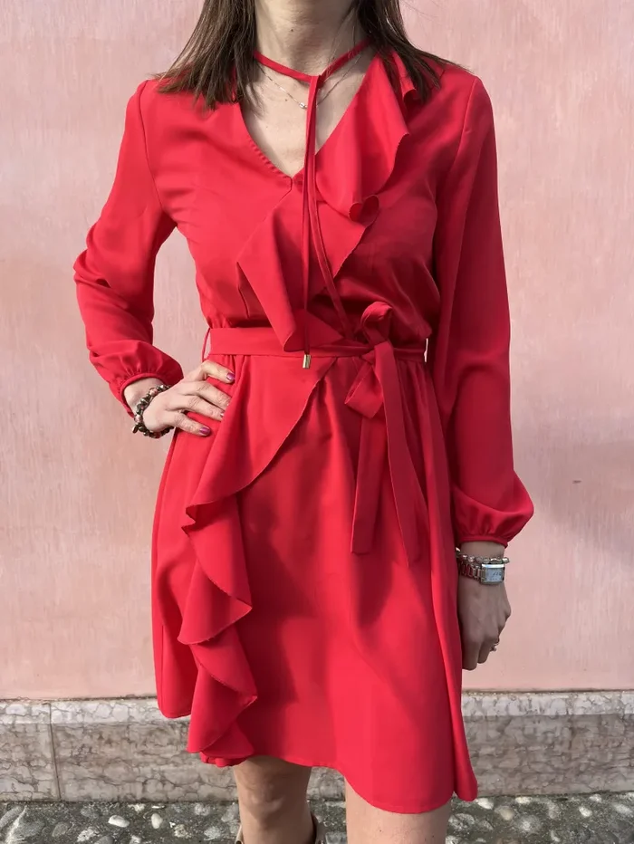 ABITO CORTO CON ROUGE - immagine 3