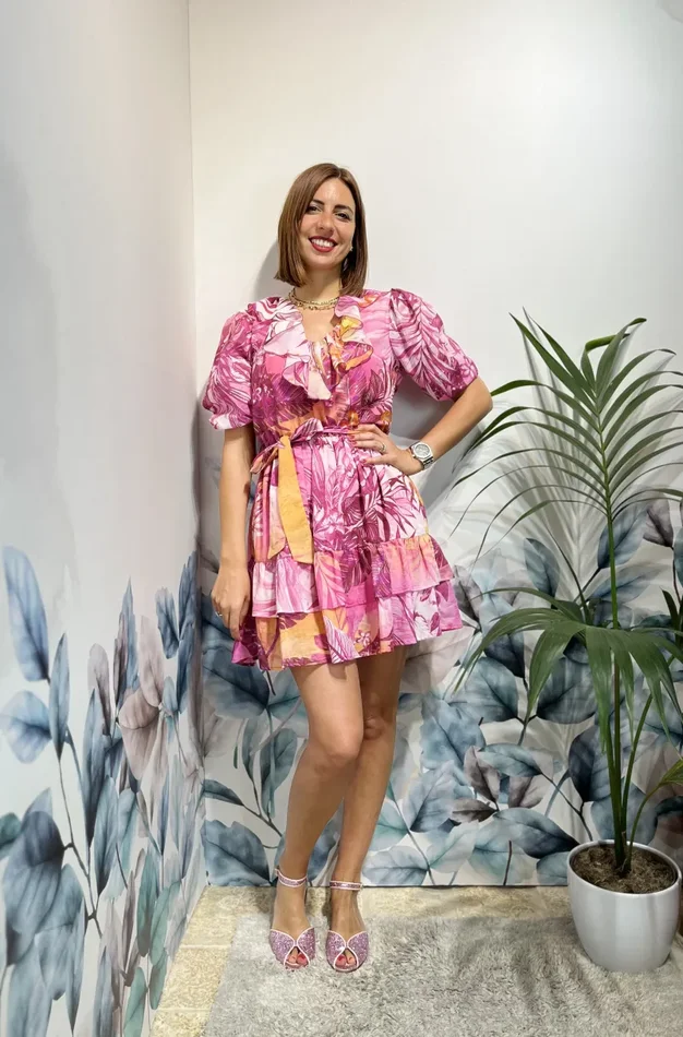 ABITO FANTASIA MUSSOLA DI COTONE - immagine 2