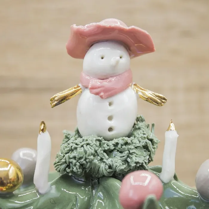 Albero di Natale Porcellana di Capodimonte - immagine 3