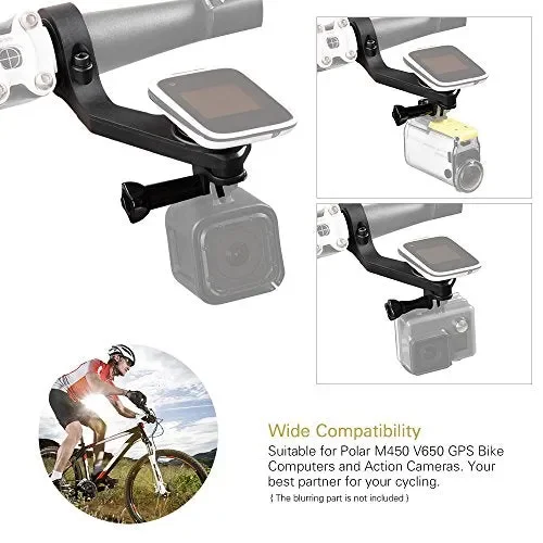 Andoer Bike Mount Holder Handle Bar Computer Kit Out-front Bike… - immagine 2