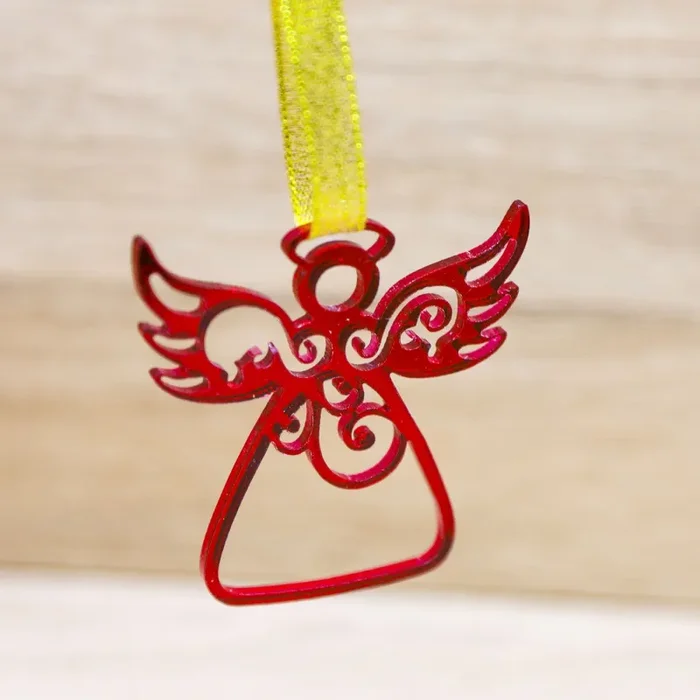 Angioletto Rosso da Appendere - immagine 2