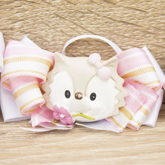 Applicazione Fiocco Rosa con Volpe - immagine 3