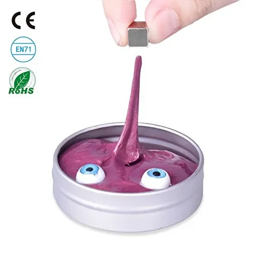 Argilla e Plastilina Creativo Pasta Intelligente, Stucco Magnetico 1# Rosso