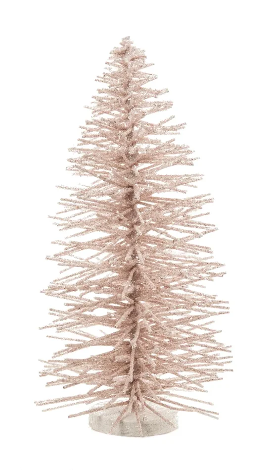 ARPIMEX Alberello Natale Glitterato 35 x 17 Cm Pvc Rosa