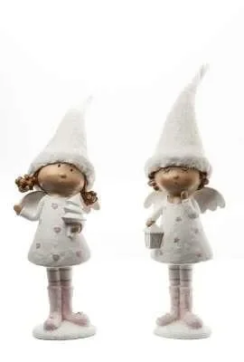 ARPIMEX Angioletto Natale Resina 39 Cm 1 Pz