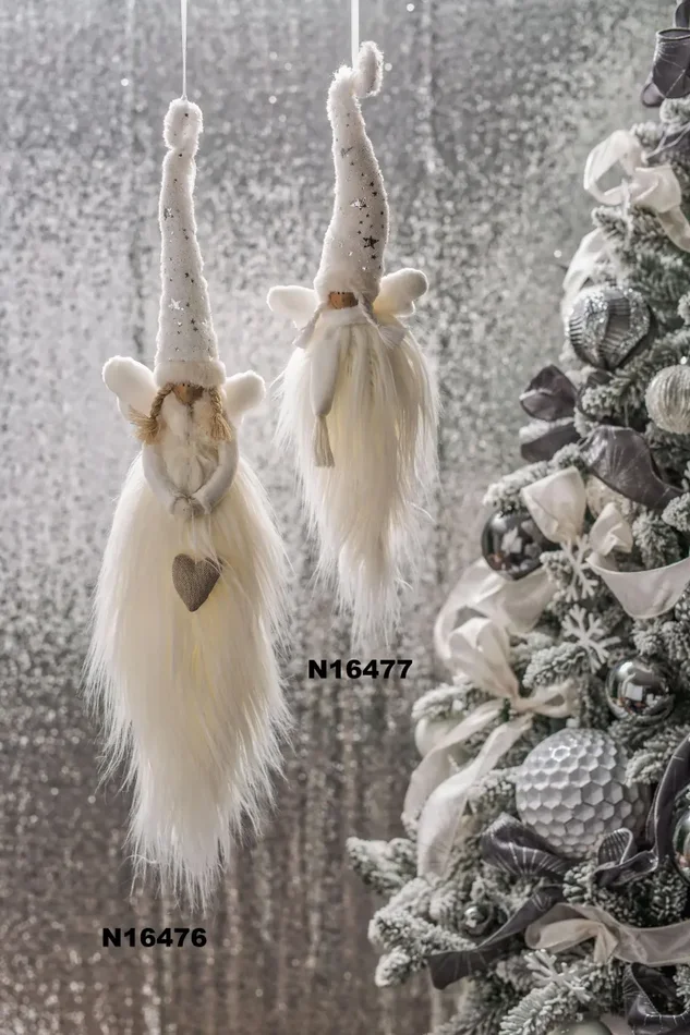 ARPIMEX Bambino Natale Appendino per Albero di Natale H 76 Cm Bianco