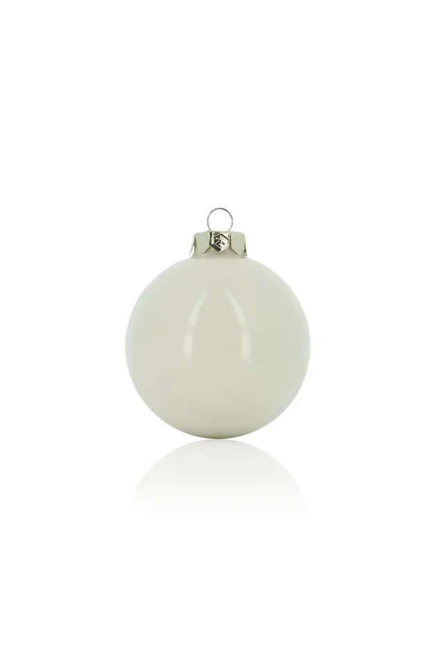 ARPIMEX Box 36 Sfere Natale Vetro D 60 Mm Latte Saldi