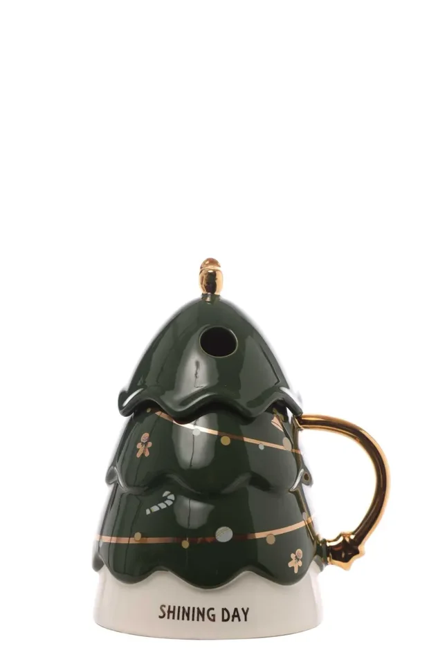 ARPIMEX Contenitore Natale Alberello 10 x 10 x 16 Cm Verde Vendita online