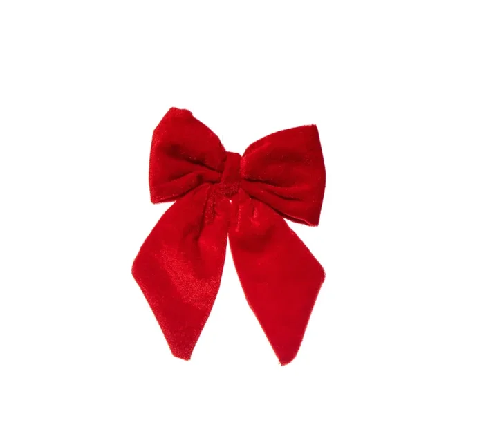 ARPIMEX Fiocco Natale Velluto 24 x 16 Cm Red