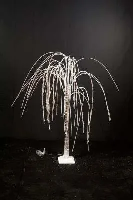 ARPIMEX Salice Innevato Natale H 120 Cm 120 Led Bianco Vendita calda online