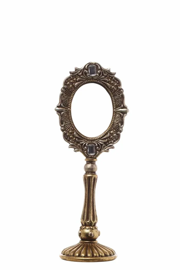 ARPIMEX Specchio Resina 12,5 x 10 x 31,5 Cm Gold