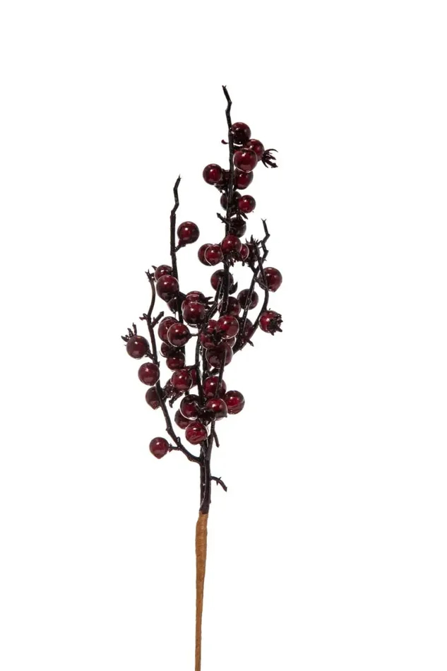 ARPIMEX Tralcio Natale Bacche 38 Cm Burgundy