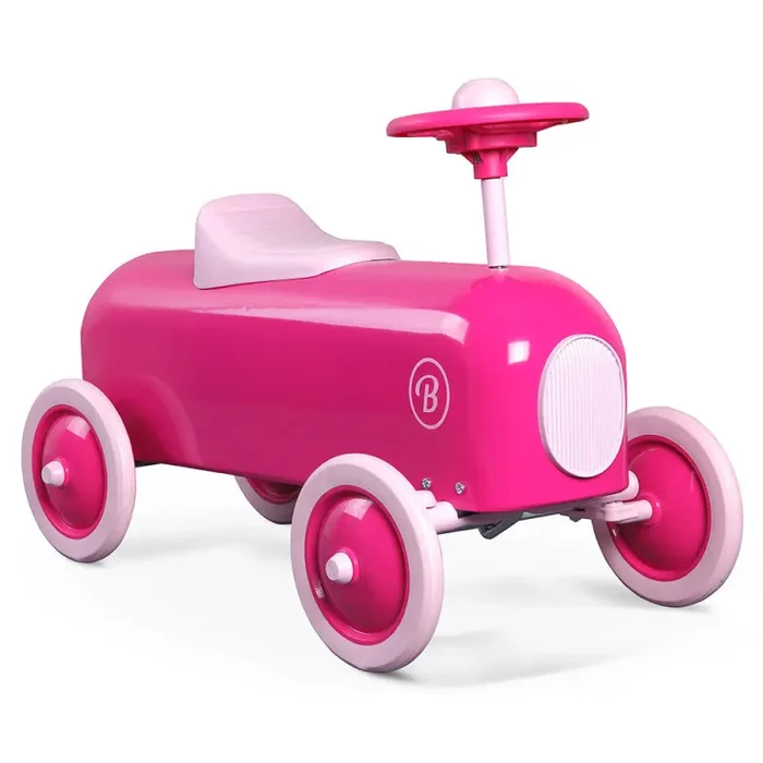 Auto Cavalcabile Vintage da Corsa per Bambini Baghera Racer Fairy