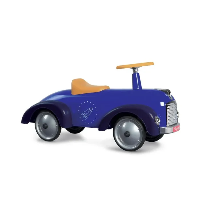 Auto Cavalcabile Vintage da Corsa per Bambini Baghera Speedster Space Cab