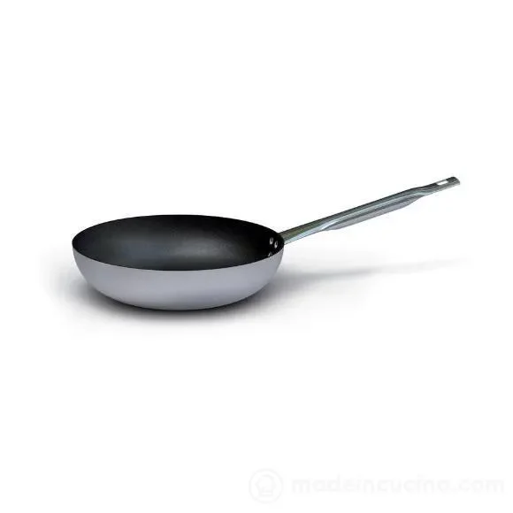 BALLARINI Padella Svasata Alta D 40 Cm Alluminio Argento