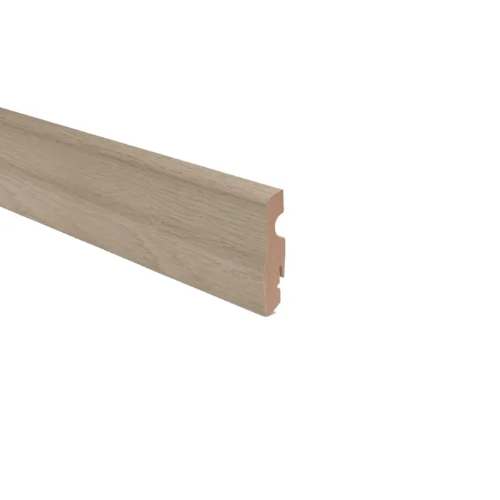 BATTISCOPA SAGOMATO MDF ROVERE NIAGARA – 5 BARRE – 12 ML