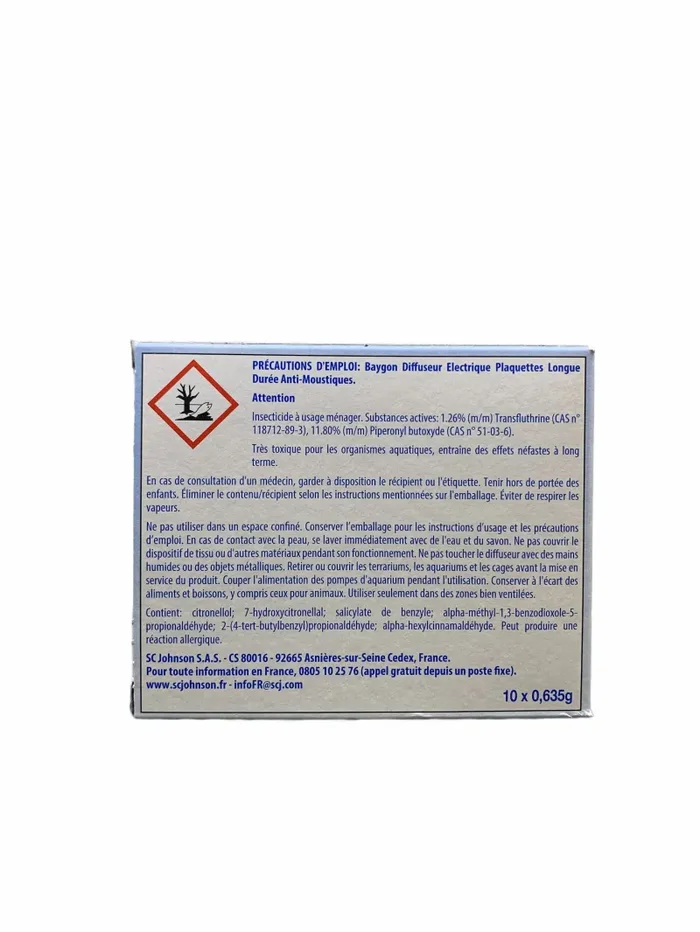 Baygon diffusore +10 piastrine antizanzare Vendita online - immagine 2