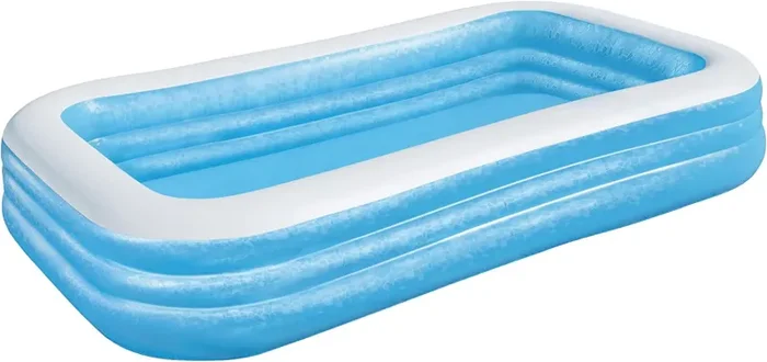 Bestway 54005-2 Piscinetta per Bambini Family Rettangolare, 6 Anni+