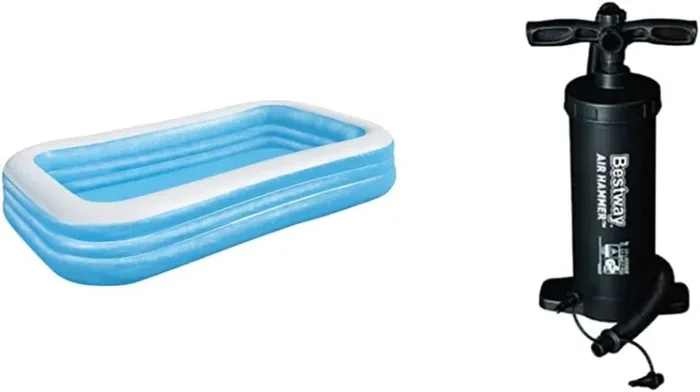 Bestway 54005-2 Piscinetta per Bambini Family Rettangolare, 6 Anni+ - immagine 3