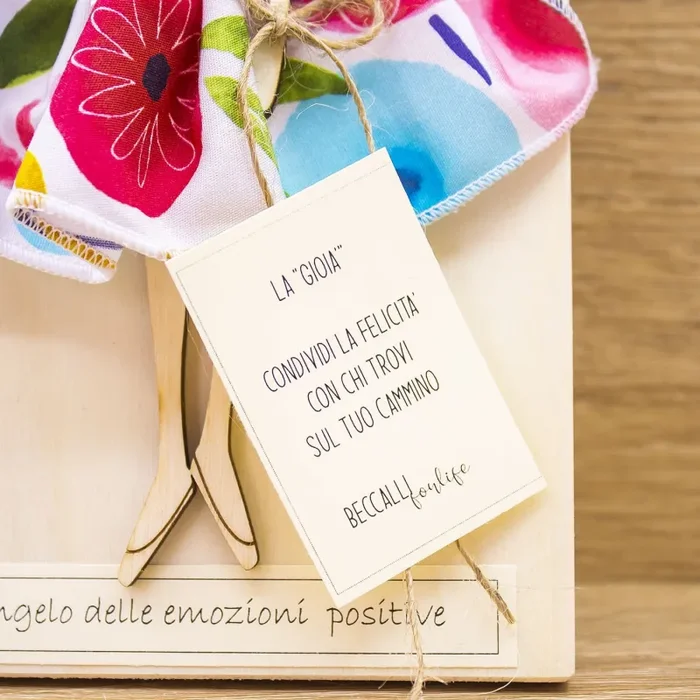 Bimba/Angelo delle Emozioni Positive, Abito Colorato Beccalli - immagine 3