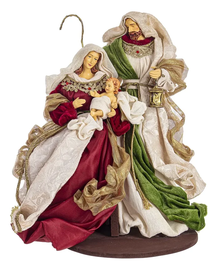 Bizzotto Sacra Famiglia Raphael Stand Natale Color H 41 Cm Fornitura