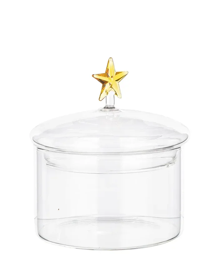Bizzotto Vaso Natale Astrea con Stella Vetro H 11 Cm D 10 Cm Vendita online