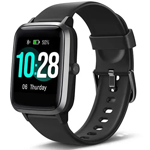 Blackview Smartwatch Fitness Tracker Orologio Uomo Donna, Sportivo Smart Nero
