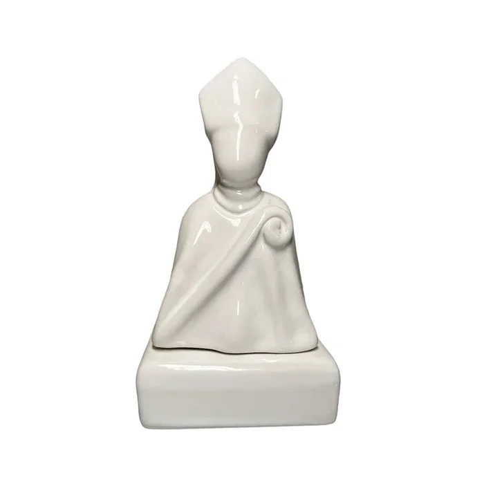 Bomboniera Amagè Statua di San Gennaro in Ceramica H14 cm