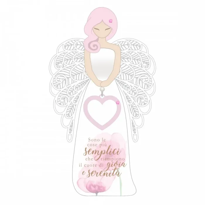 Bomboniera Enesco Statuetta Angelo Floral 15,5 cm