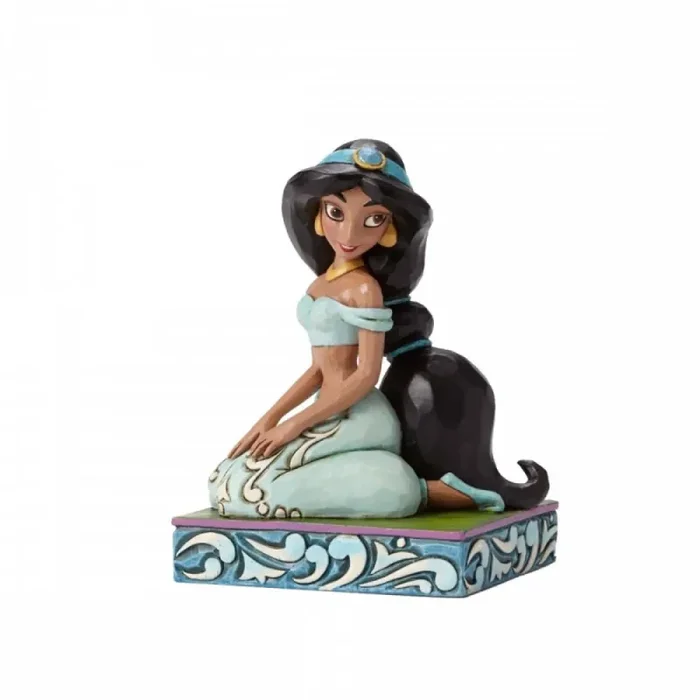 Bomboniera Enesco Statuina Colorata Jasmine Siate Avventurosi Fornitura