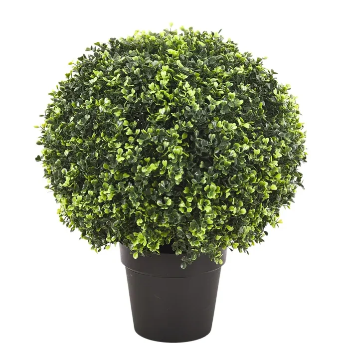 Bossolo Artificiale Sfera Altezza 50 cm Verde In saldo