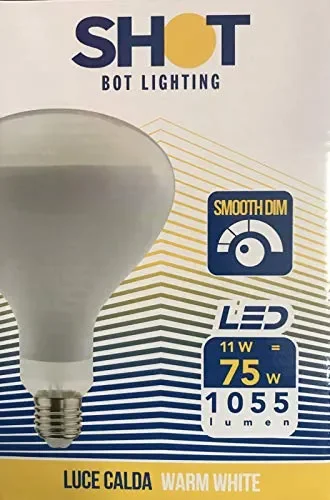Bot Lighting Shot Lampadina LED Per Parentesi Flos E27 R125 1055lm 11W E27… Vendita online