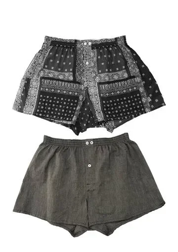 Boxer Bandana&Solid Black – #14762000 0080 – Anonymous