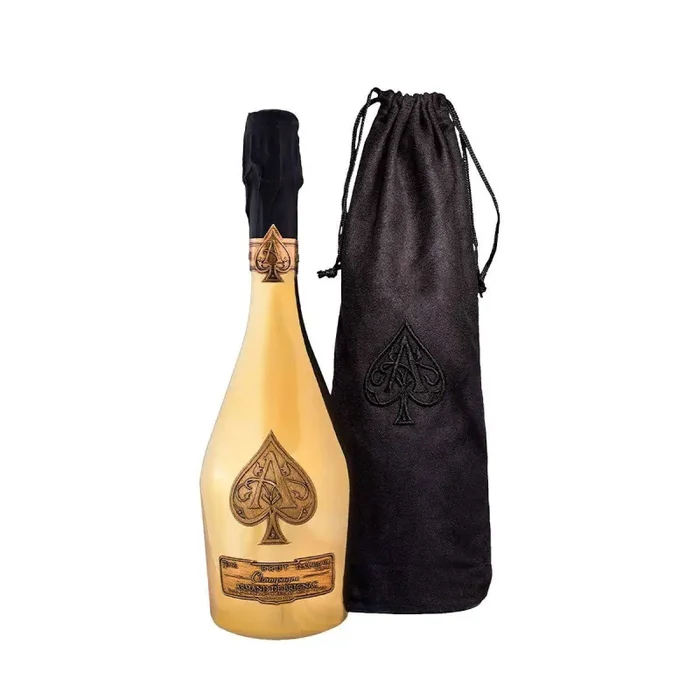 Brut Gold Velve Bag – Armand de Brignac