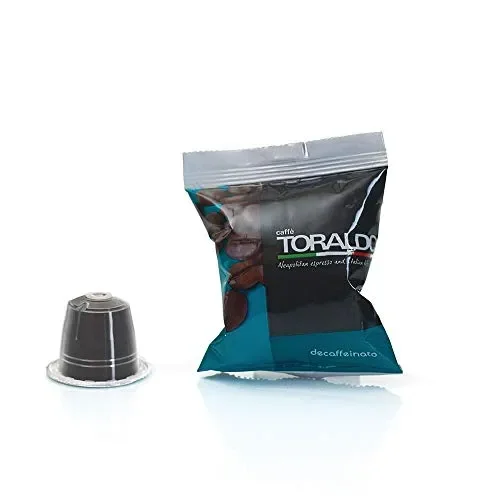 Caffè Toraldo Decaffeinato Capsules Compatibili con ‘Nespresso’ 100 Capsule