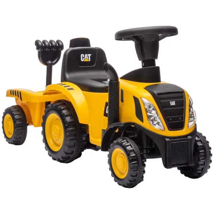 Camion Cavalcabile per Bambini con Pala e Rimorchio 91x29x44 cm Giallo Online