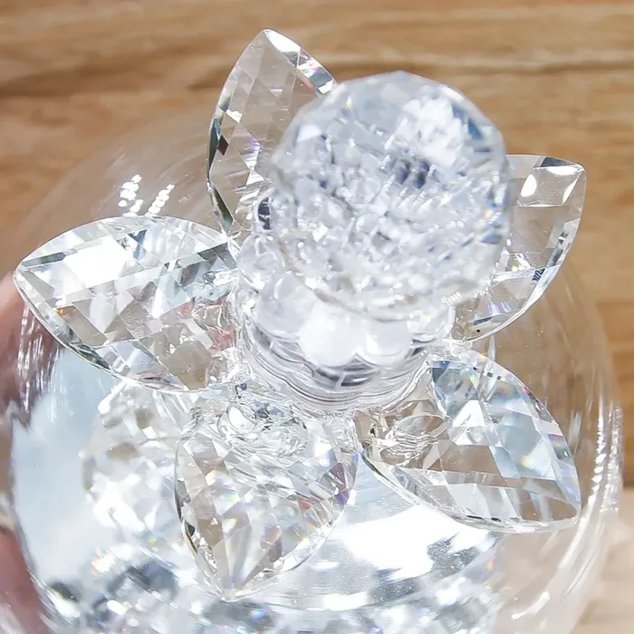 Campana Led Cristalli con Farfalla Via Margutta - immagine 3